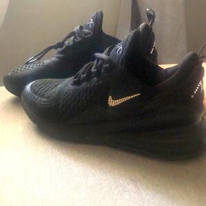 Black Nike Air Max sneakers